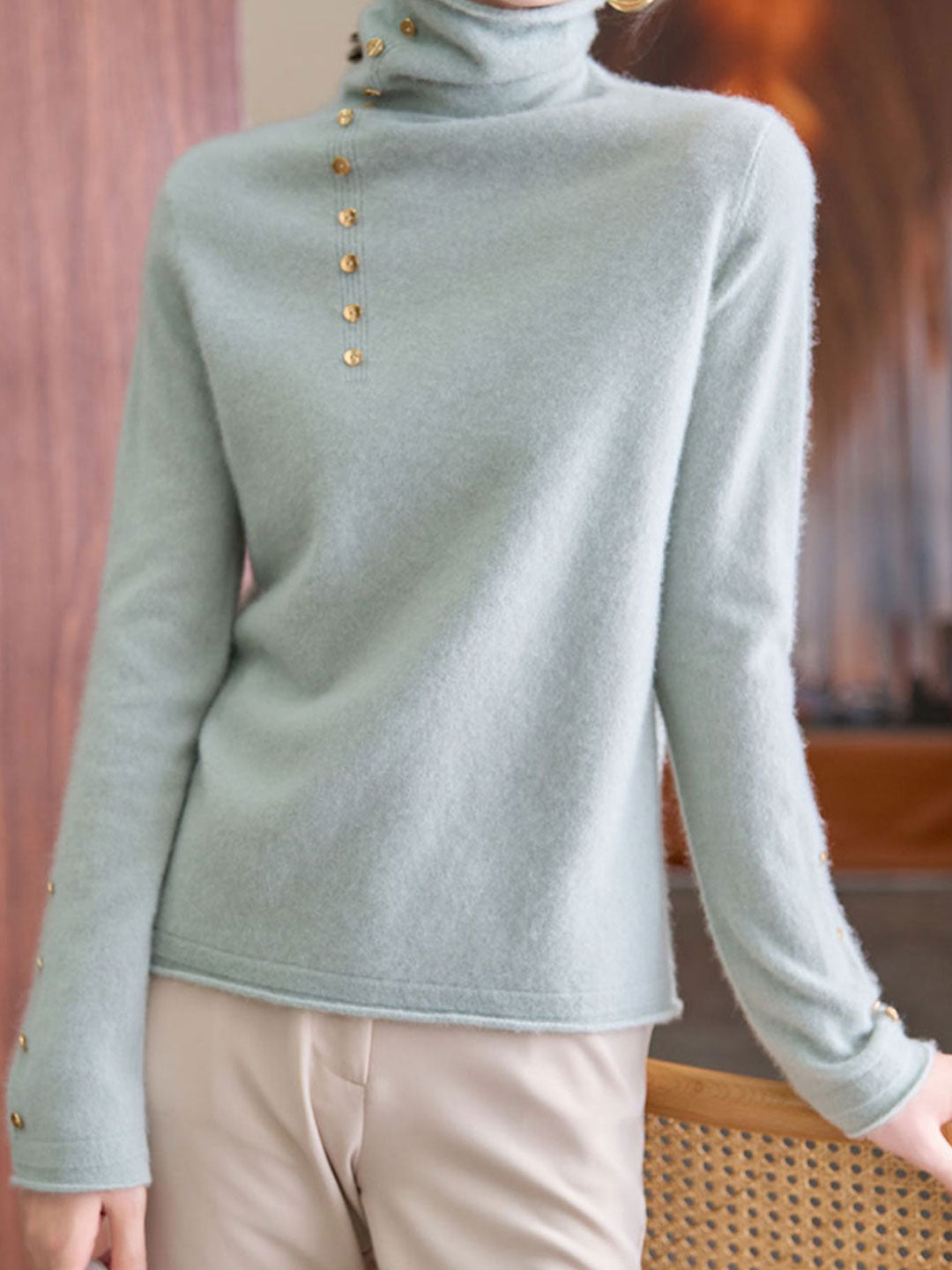 Hilary™ - French Style Turtleneck Jumper
