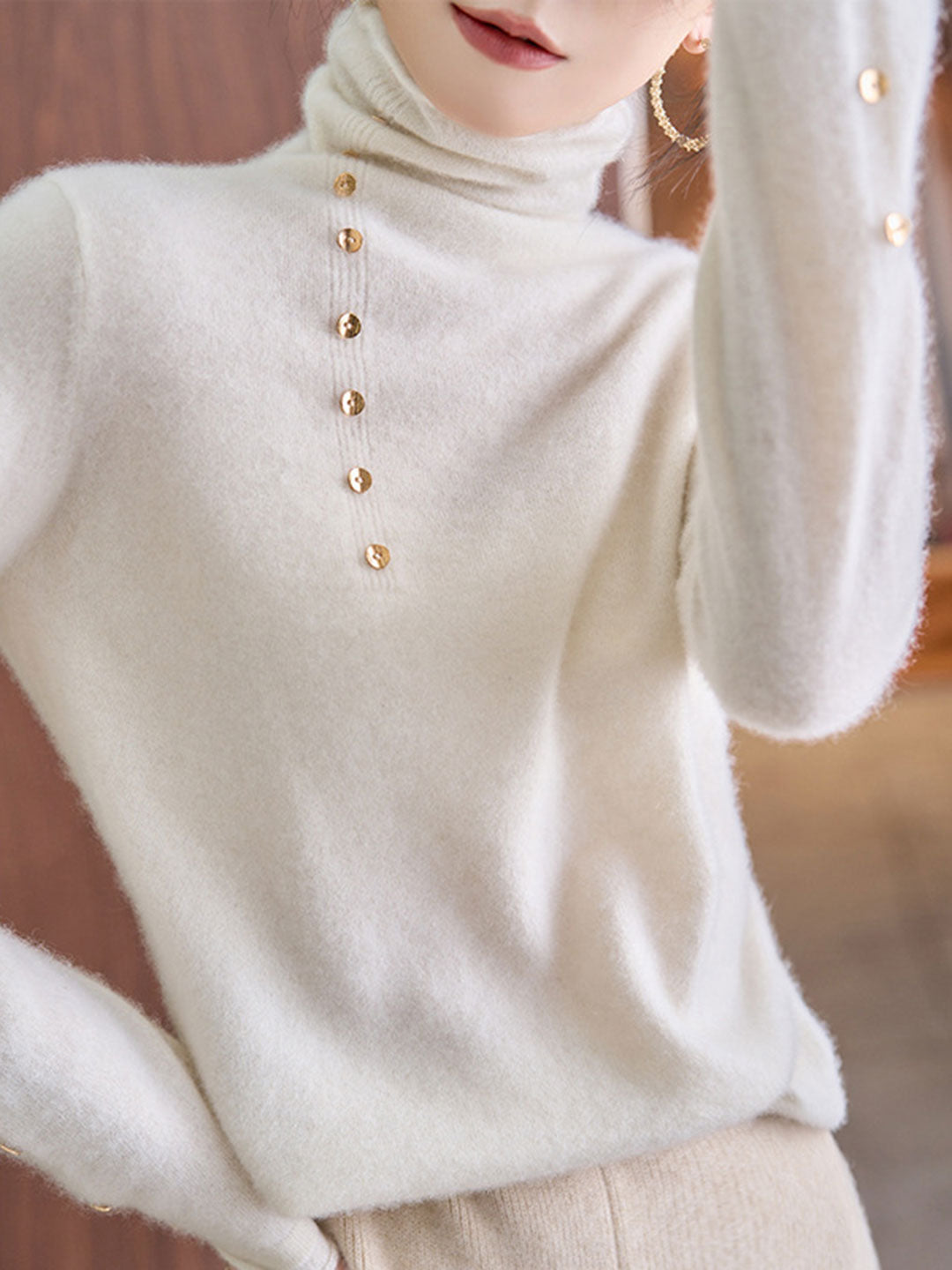 Hilary™ - French Style Turtleneck Jumper