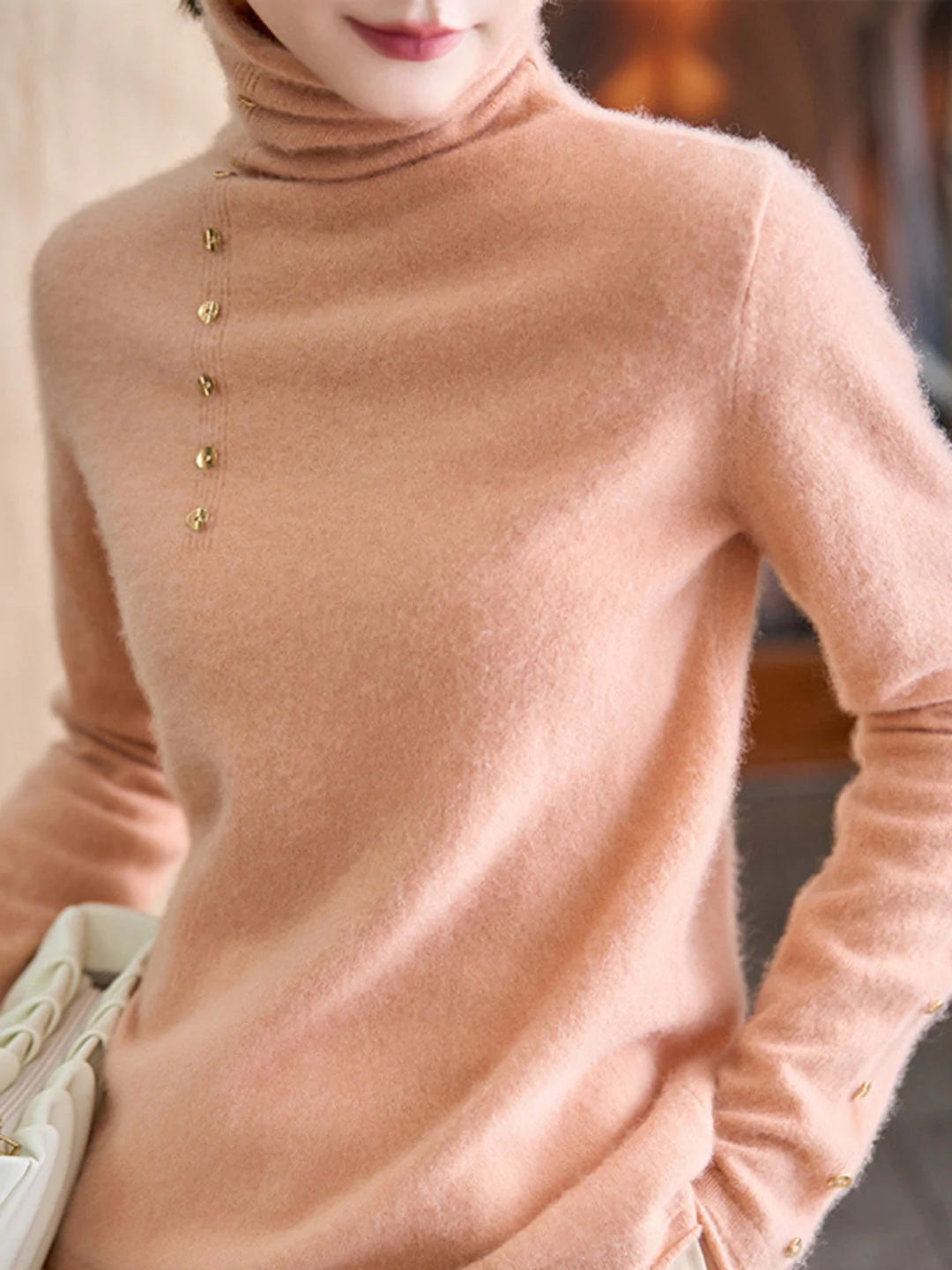Hilary™ - French Style Turtleneck Jumper