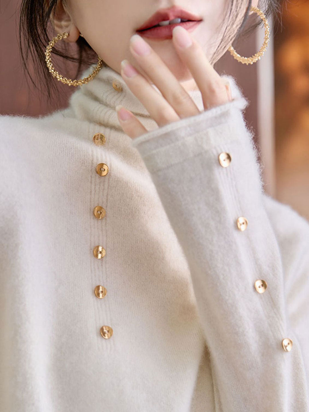 Hilary™ - French Style Turtleneck Jumper