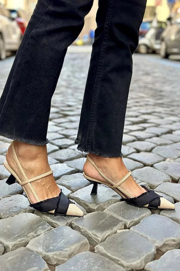 Giada™ | Elegant Slingback Shoes