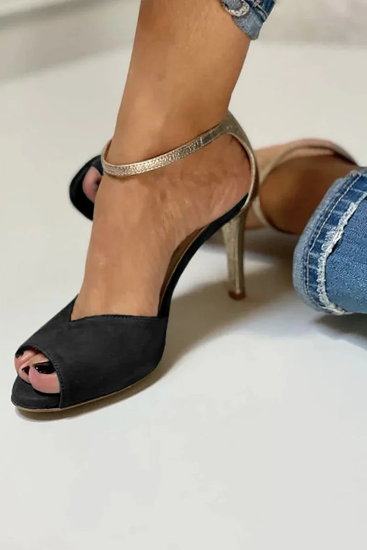 FIORENZA | ELEGANT SANDAL WITH METAL STRAP