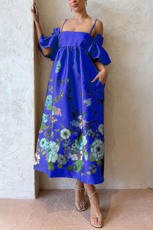 Velarie™ -  Elegant Dress with Unique Sleeves and Pockets