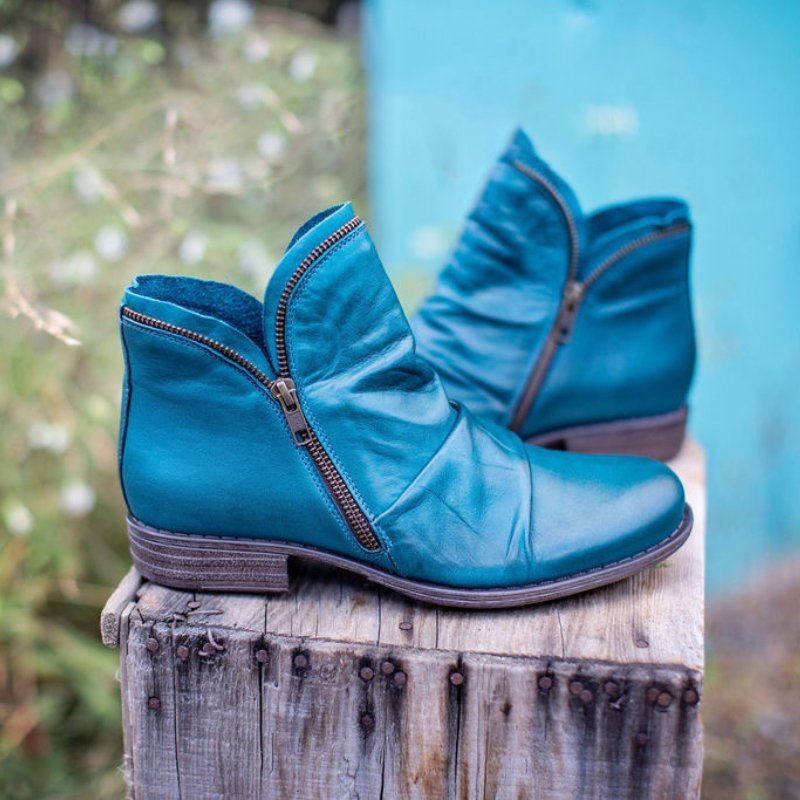 Vianne™ | Elegant Ankle Boots with Zip Fastening