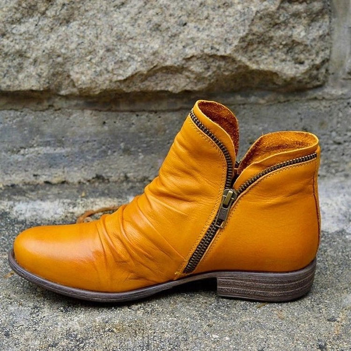 Vianne™ | Elegant Ankle Boots with Zip Fastening