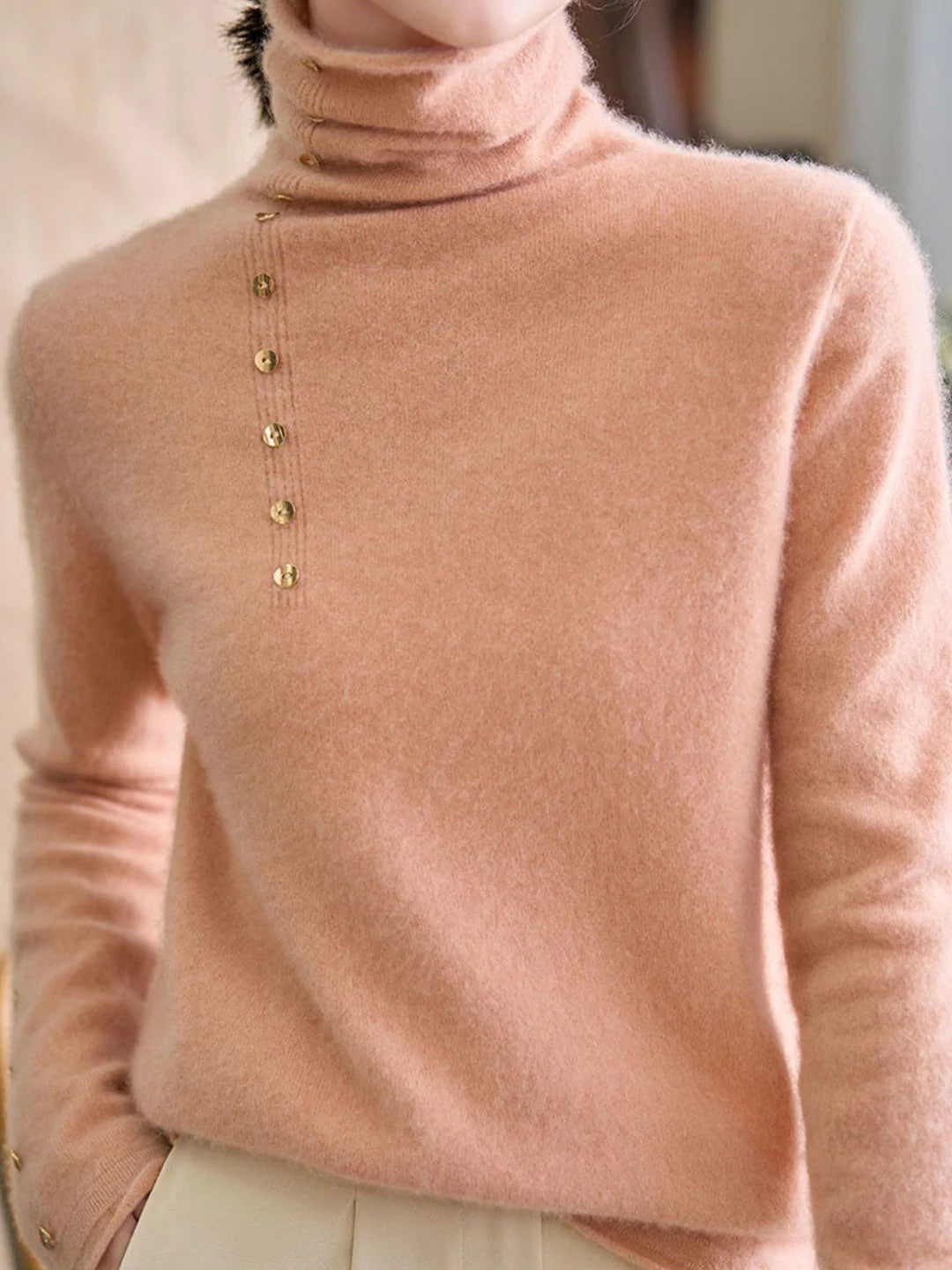 Hilary™ - French Style Turtleneck Jumper