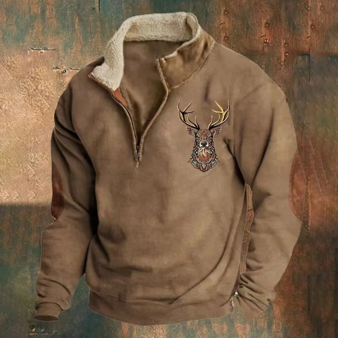 Dirk™ - Elegant Quarter-Zip Jumper