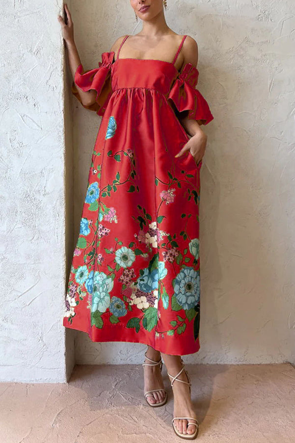 Velarie™ -  Elegant Dress with Unique Sleeves and Pockets
