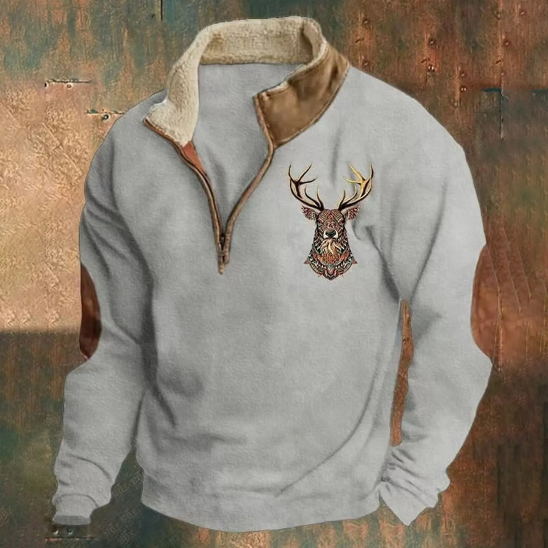 Dirk™ - Elegant Quarter-Zip Jumper