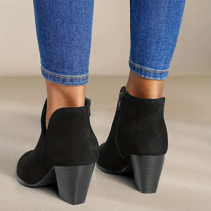 ALEXE™ | WOMEN'S CHUNKY HEEL BOOTS