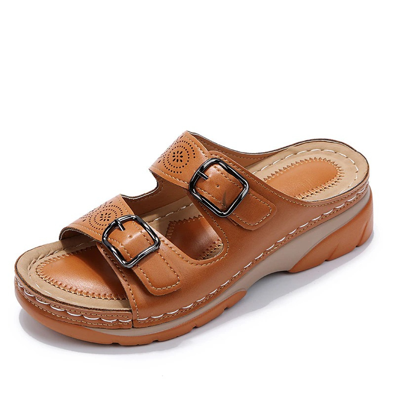 Simona™ | Leather Orthopaedic Sandals