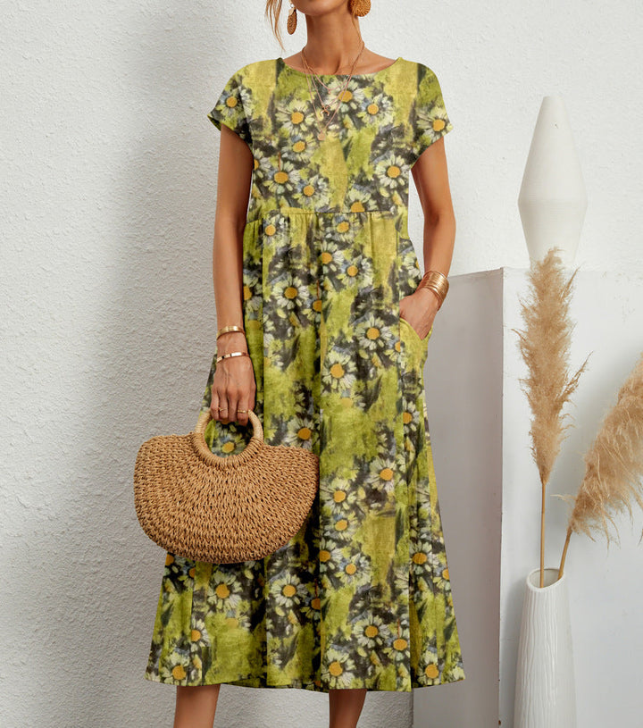 Natalia™ - Elegant floral dress