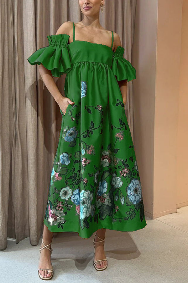 Velarie™ -  Elegant Dress with Unique Sleeves and Pockets