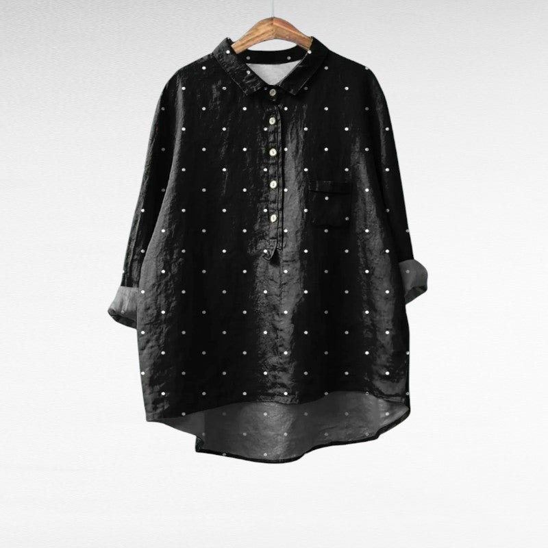 Rachel™ - Chic Vintage-Style Blouse