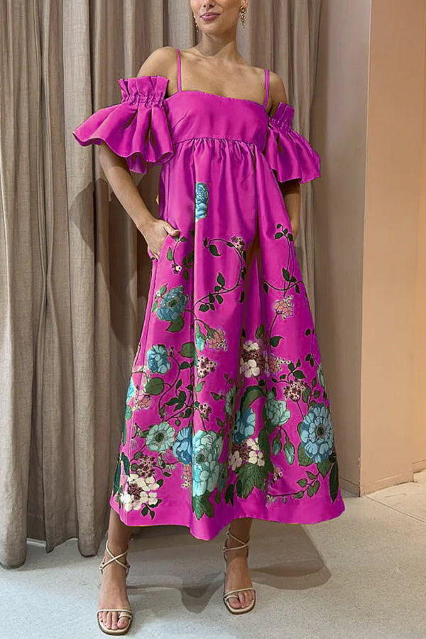 Velarie™ -  Elegant Dress with Unique Sleeves and Pockets