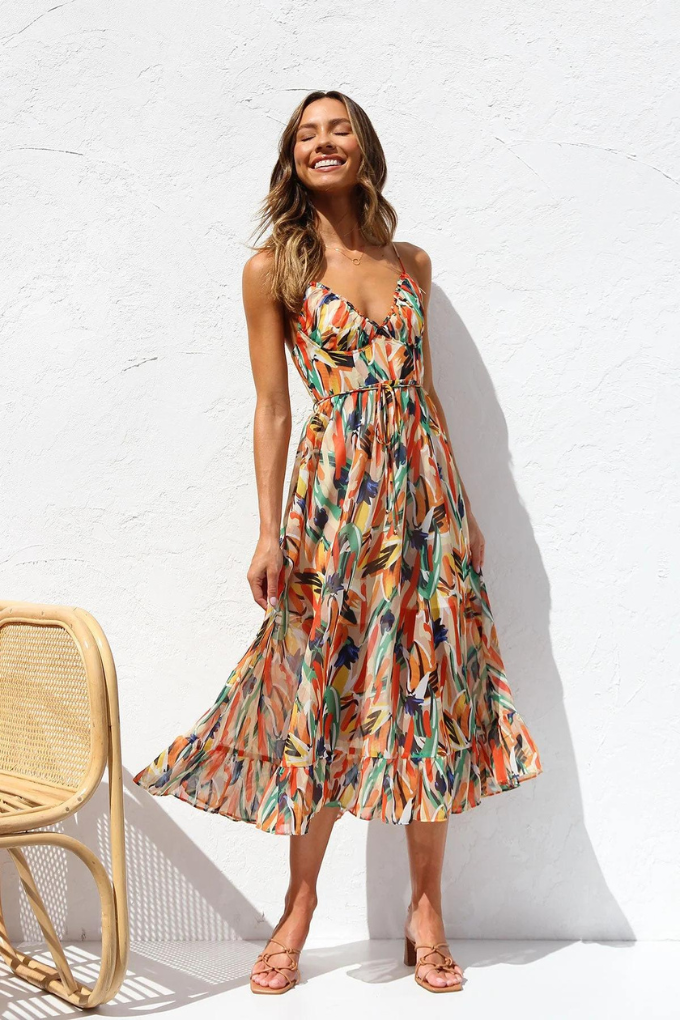 Kiera™ - Elegant Midi Dress