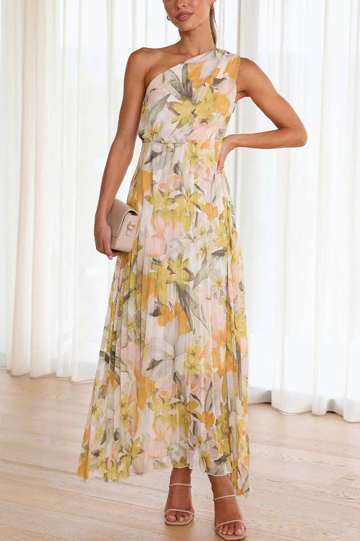 Callie™ - Printed Off-the-Shoulder Dress