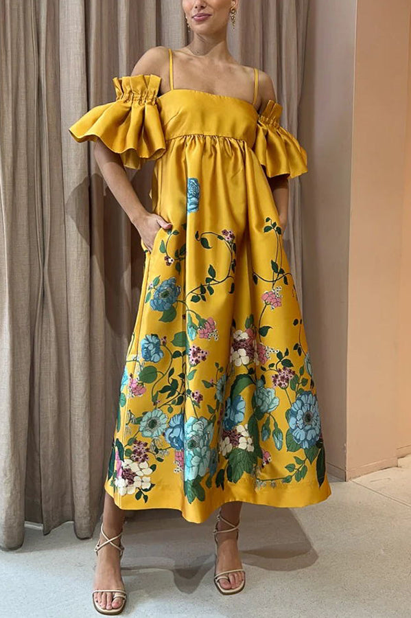 Velarie™ -  Elegant Dress with Unique Sleeves and Pockets