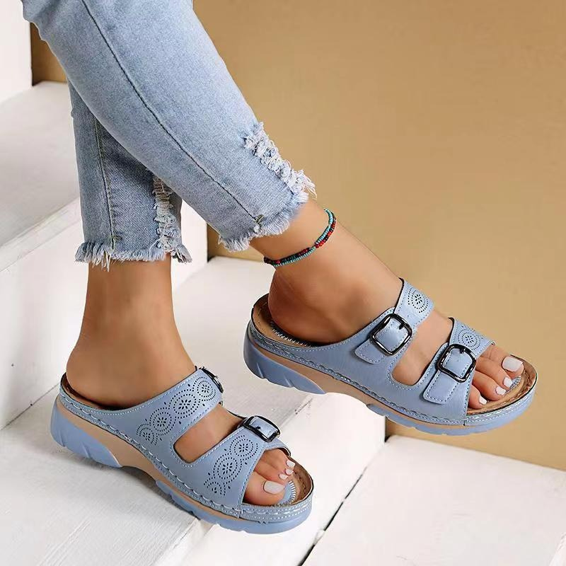 Simona™ | Leather Orthopaedic Sandals