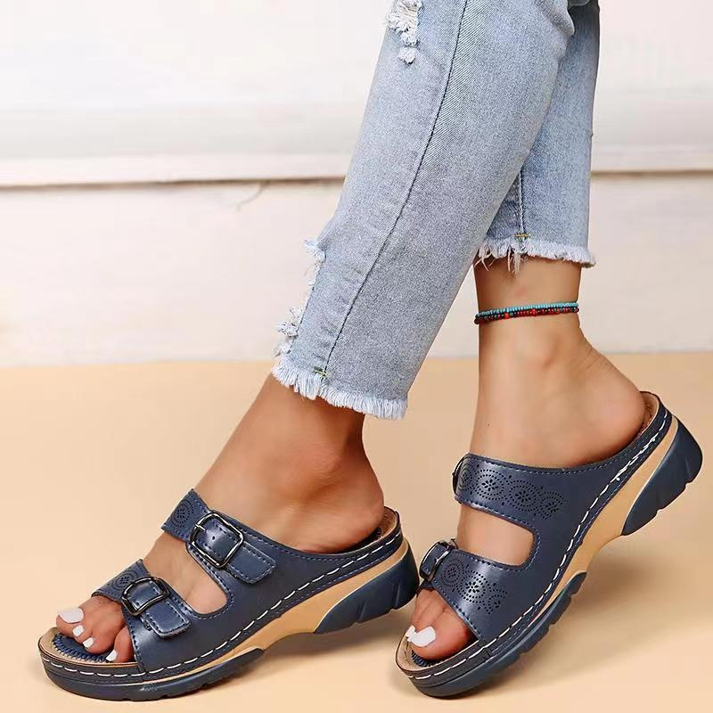 Simona™ | Leather Orthopaedic Sandals