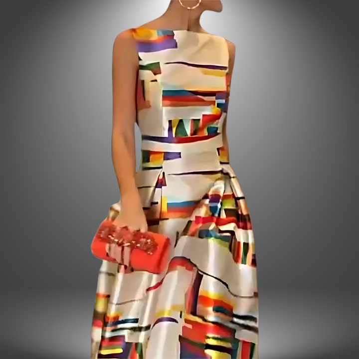 Mira™ - Elegant Sleeveless Long Dress