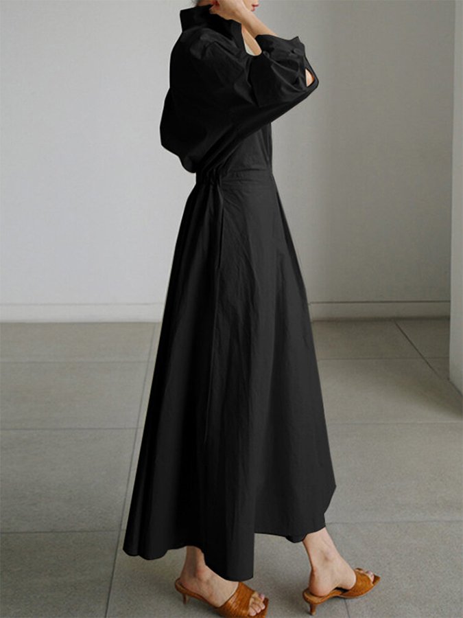 Bryony™ - Buttoned Midi Dress