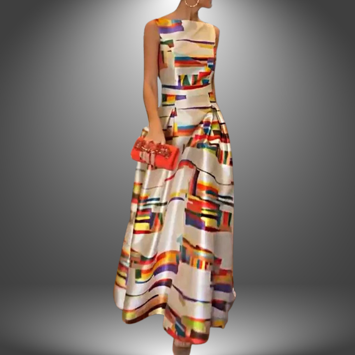 Mira™ - Elegant Sleeveless Long Dress
