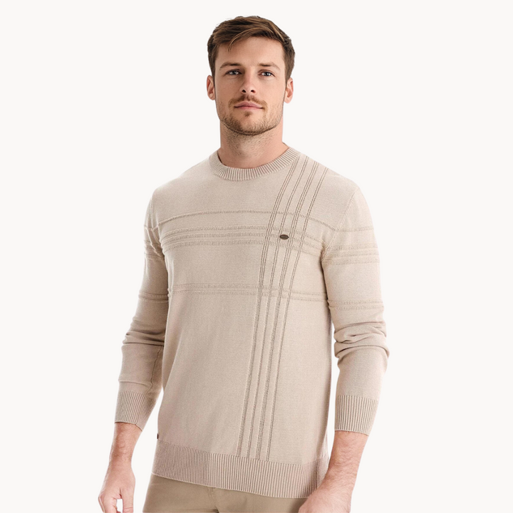 Justine™ - Men's Plaid Sweater