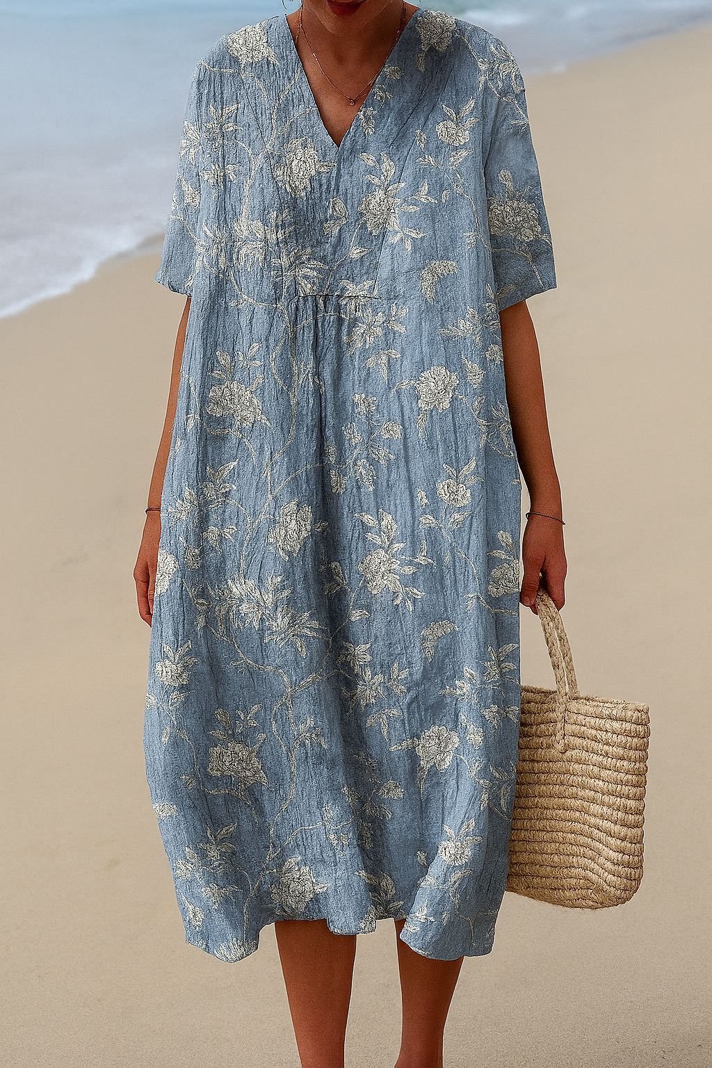 Jacqueline - Artist-Inspired Cotton Dress