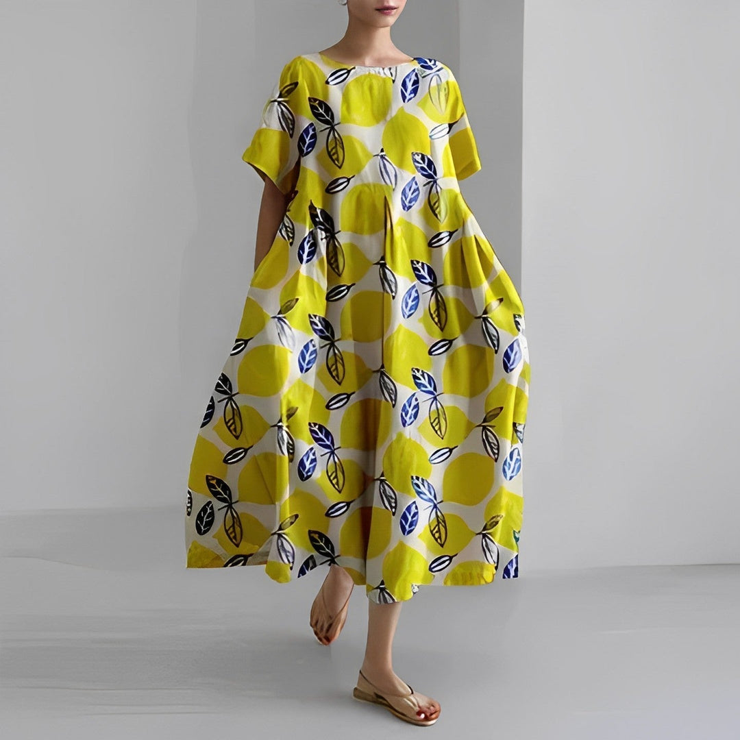 Eliza™ - Bohemian Floral Maxi Dress