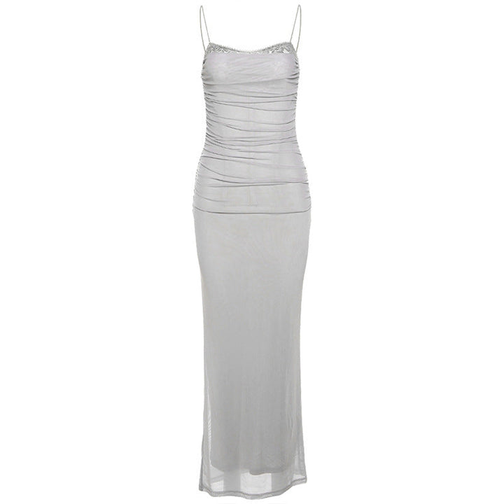Marissa™ - Elegant Lace and Mesh Dress