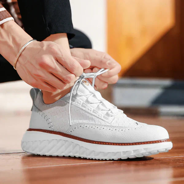 Oxford Ridge Leather Trainers