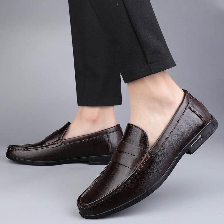 James - Men's Genuine Leather Shoes with High-Quality Finish