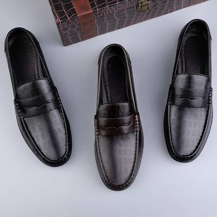 James - Men's Genuine Leather Shoes with High-Quality Finish