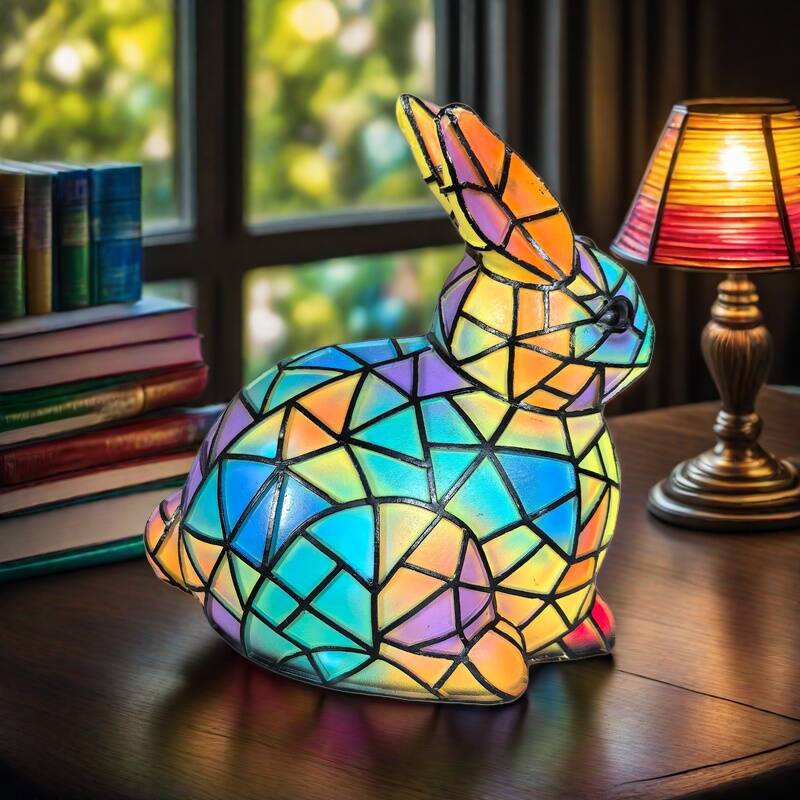 Clochette | Coloured Glass Rabbit-Shaped Lamp Magisk