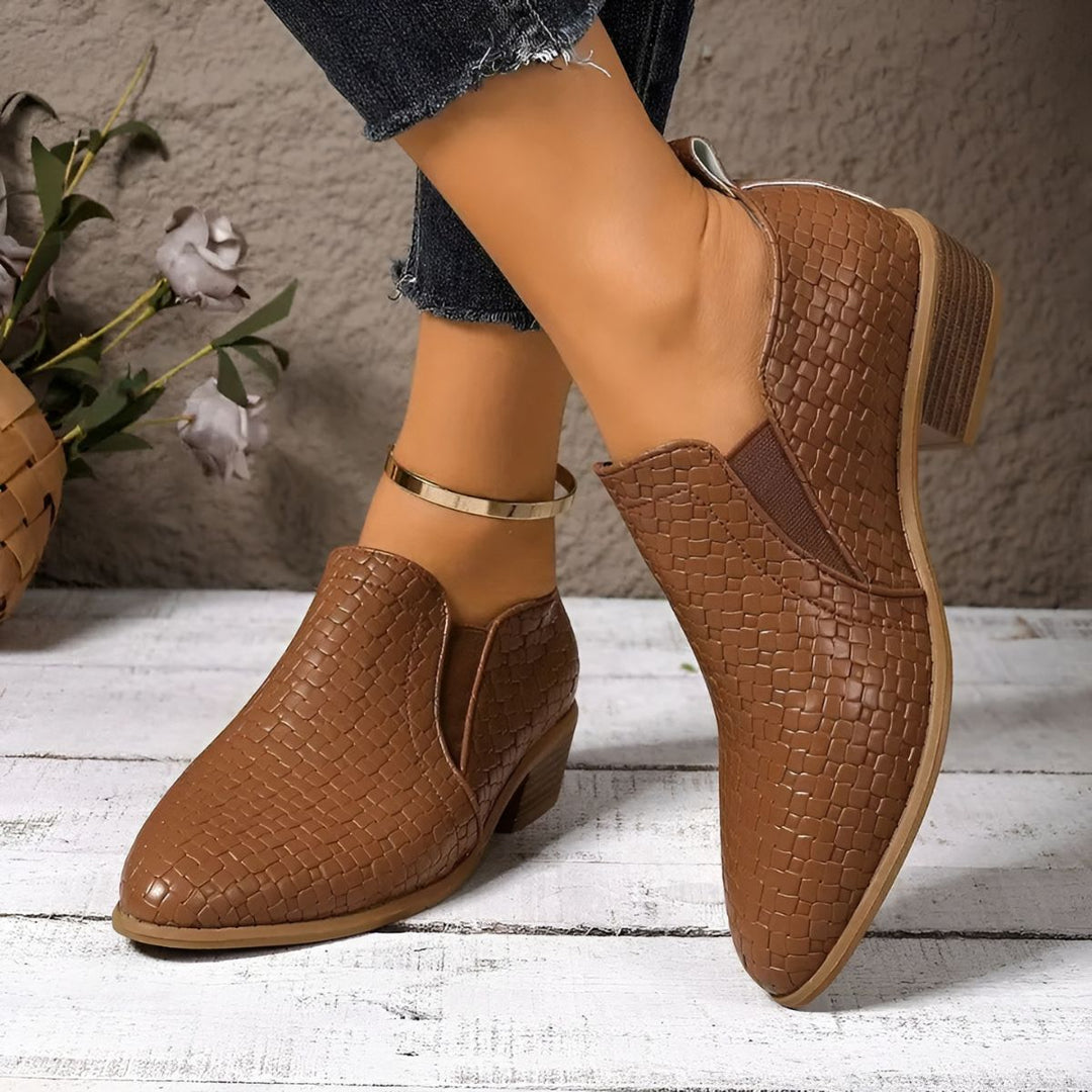 Alexia™ | Orthopaedic Leather Oxford Shoes