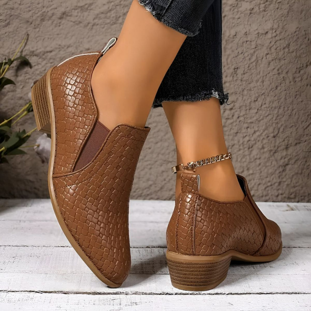 Alexia™ | Orthopaedic Leather Oxford Shoes
