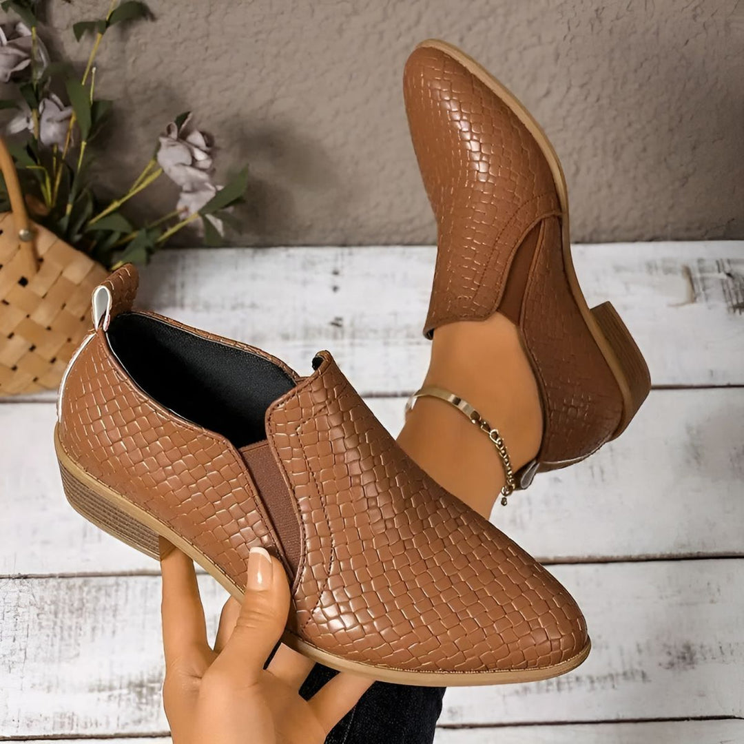 Alexia™ | Orthopaedic Leather Oxford Shoes