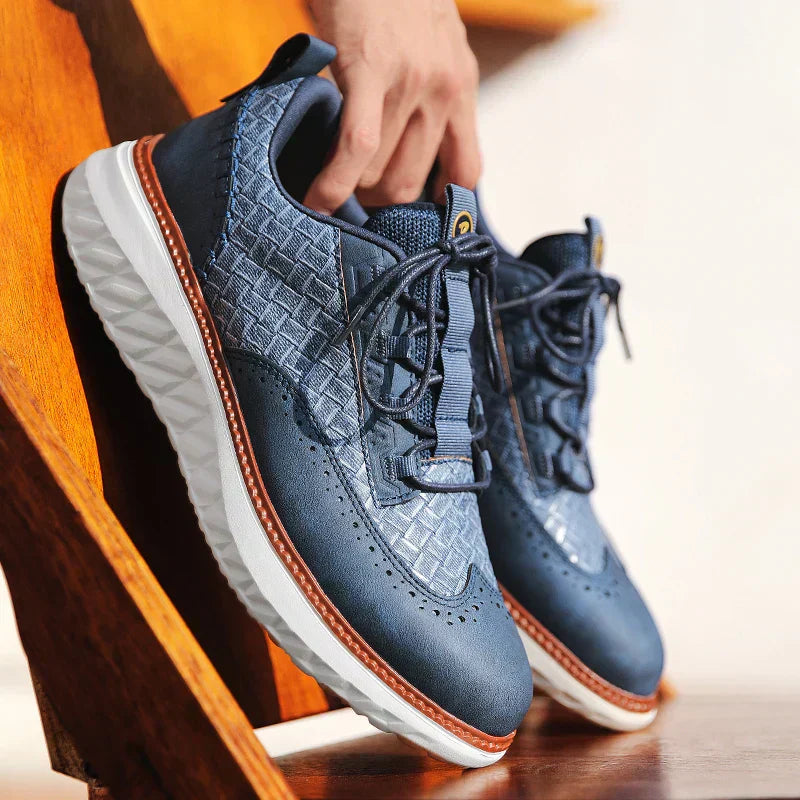 Oxford Ridge Leather Trainers