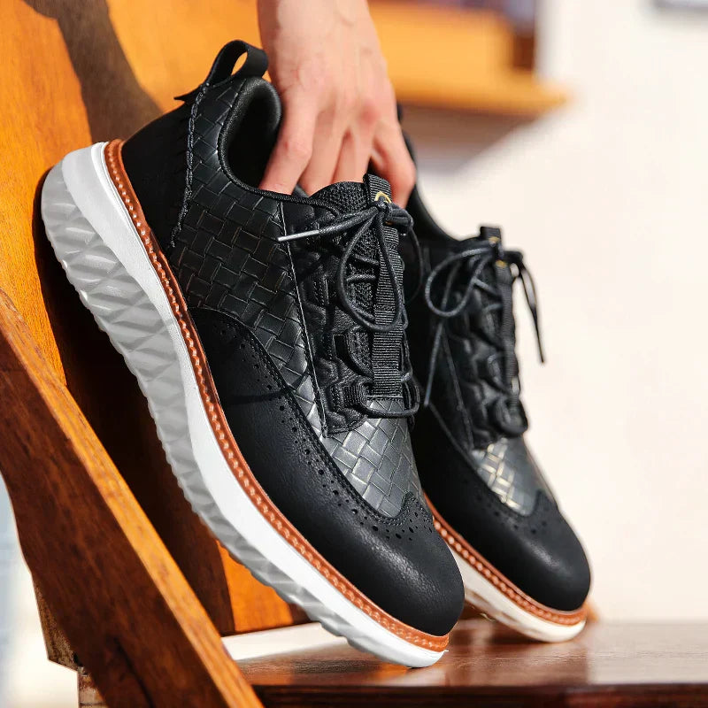 Oxford Ridge Leather Trainers
