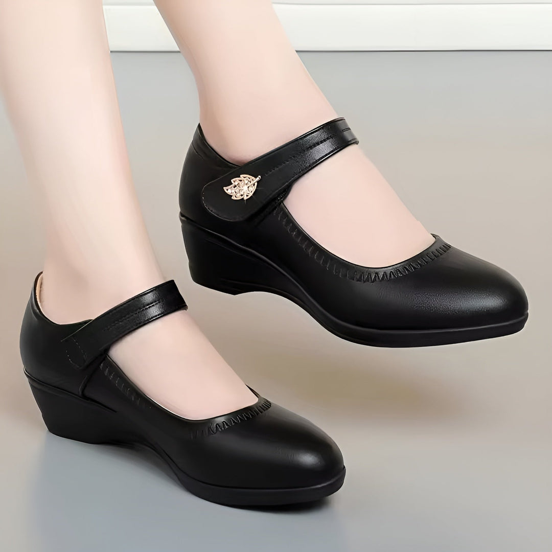 Élina-Rose™ | Soft PU Leather Shoes