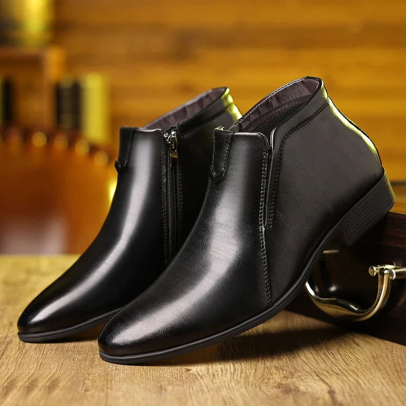 Pierre™ | Men's Boots with Zip Fastening