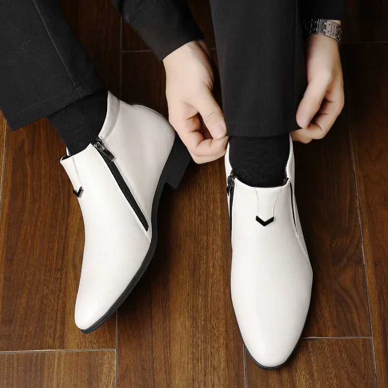 Pierre™ | Men's Boots with Zip Fastening