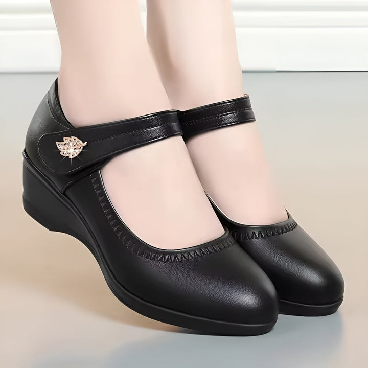 Élina-Rose™ | Soft PU Leather Shoes