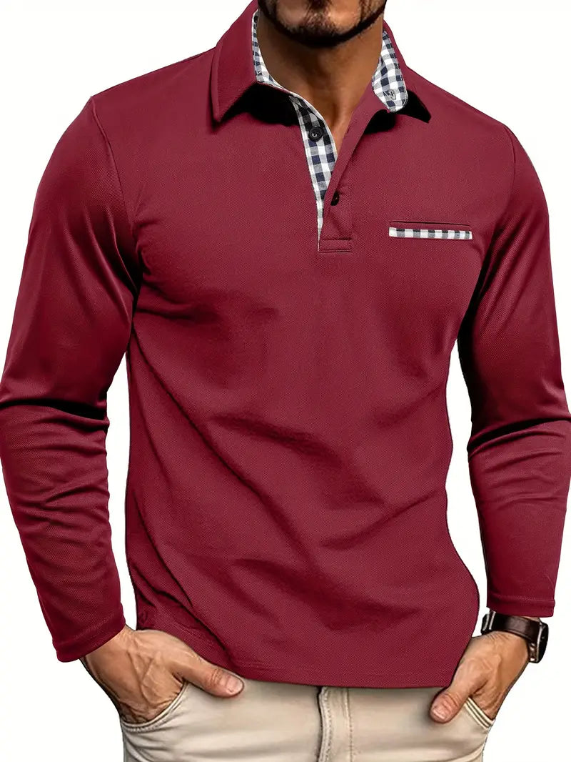 Premium Long-Sleeved Polo