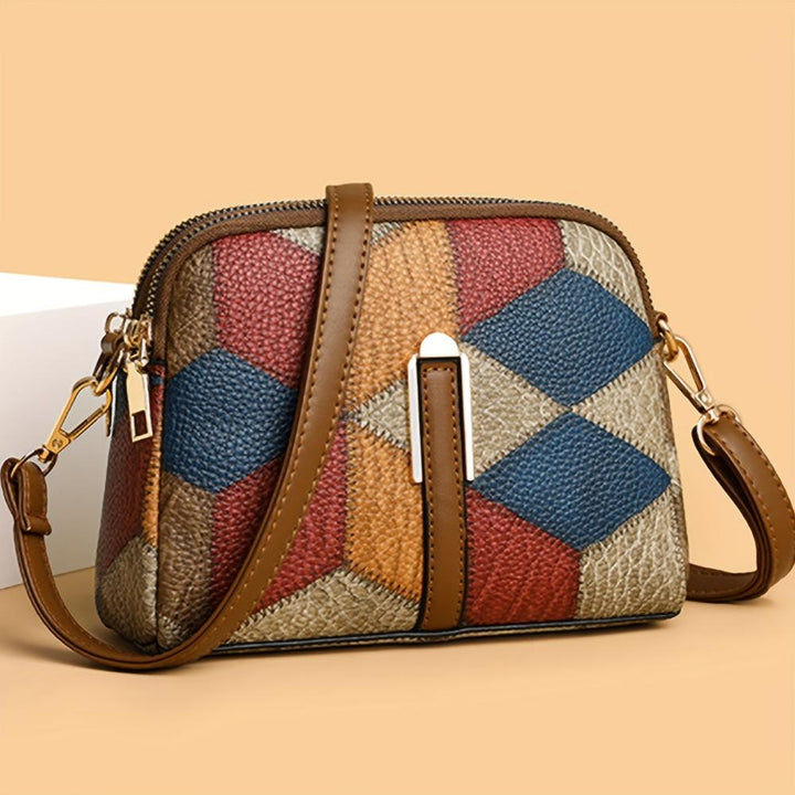 Luna | Mini Crossbody Bag in Patchwork