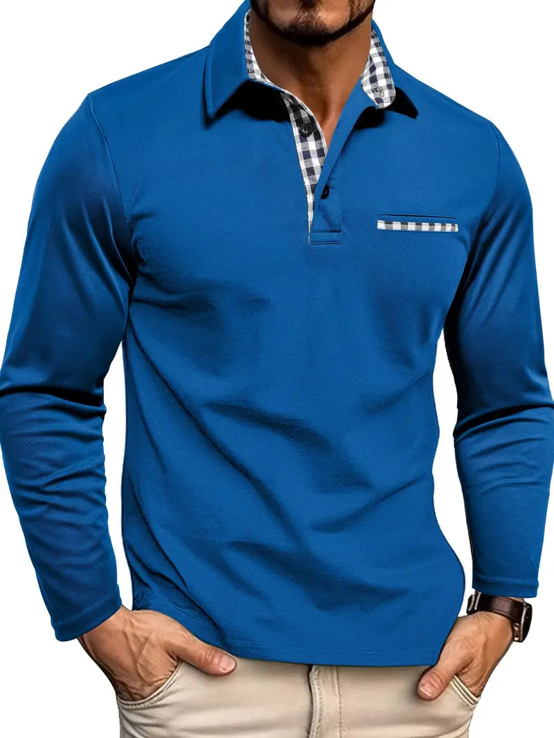 Premium Long-Sleeved Polo