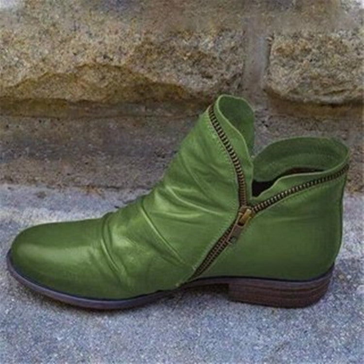 Vianne™ | Elegant Ankle Boots with Zip Fastening