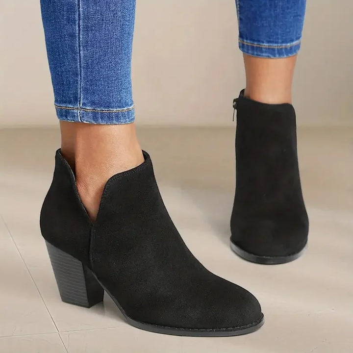 ALEXE™ | WOMEN'S CHUNKY HEEL BOOTS