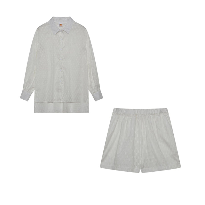 Madie™ - Chic Shirt & Shorts Set